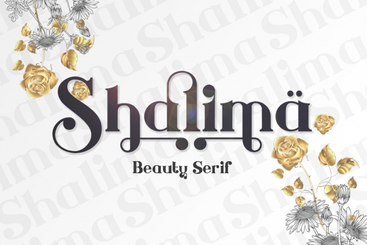 Shalima - Beauty Serif Font Download