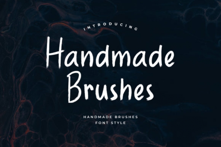 Handmade Brushes Font Download