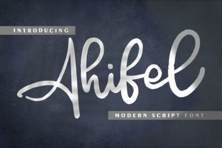 Ahifel Font Download