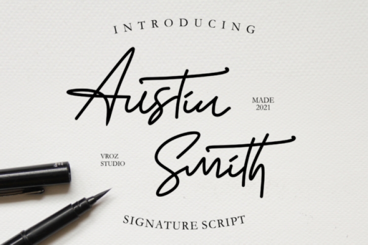 Austin Smith Font Download