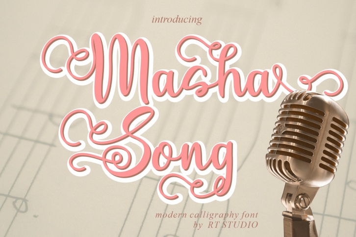 Masha Song Font Download