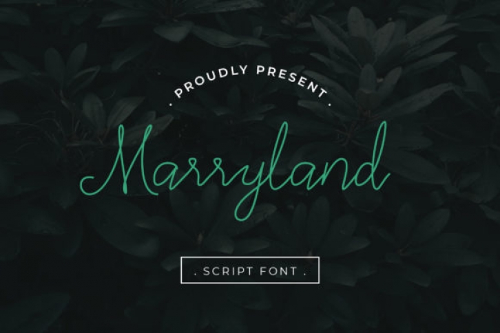 Marryland Font Download