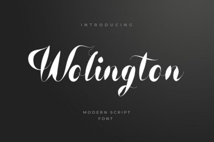 Wolington Font Download