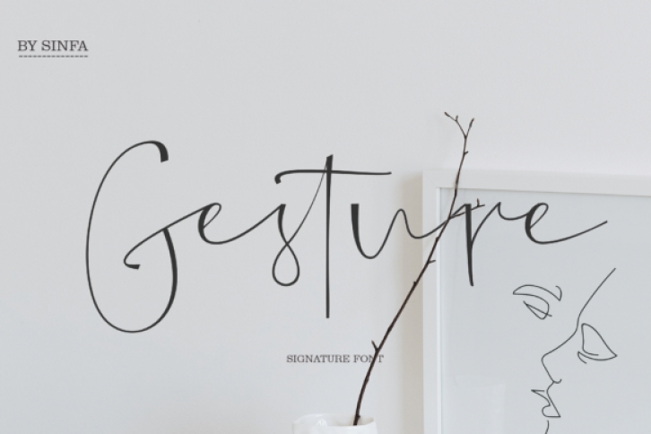 Gesture Font Download