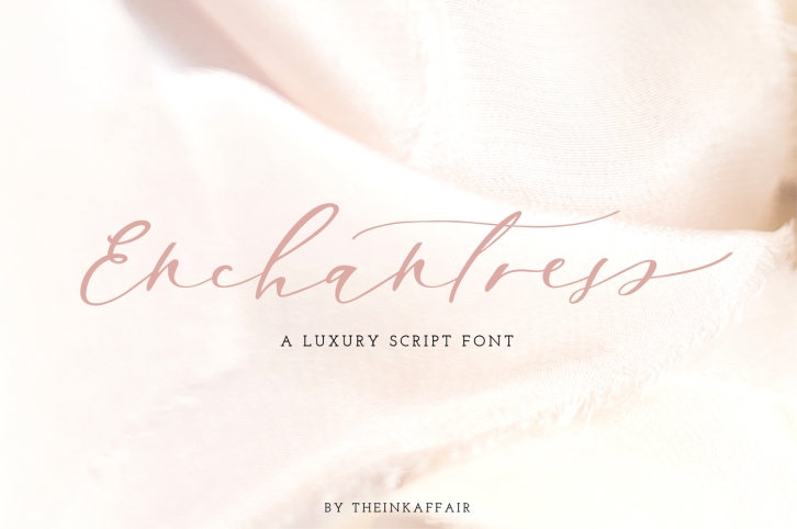 Enchantress | Luxury Script Font Font Download