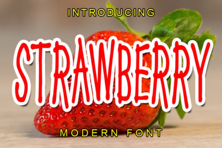 Strawberry Font Download