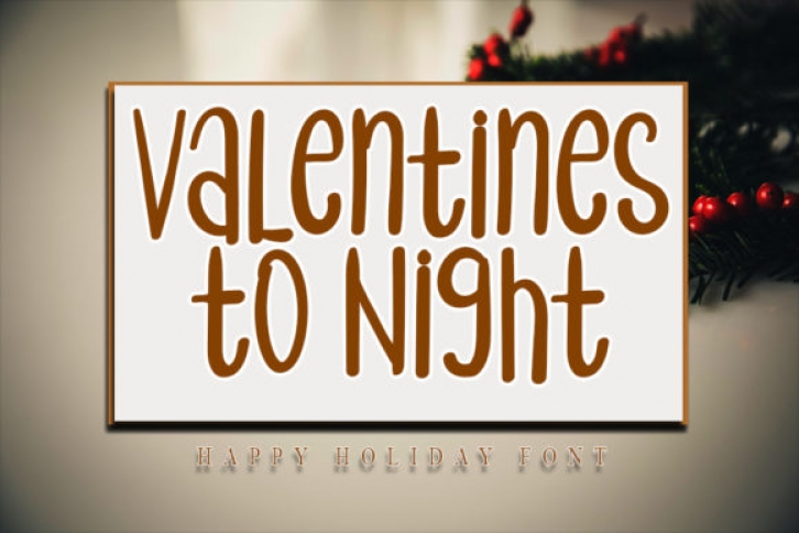 Valentines to Night Font Download