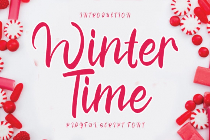 Winter Time Font Download