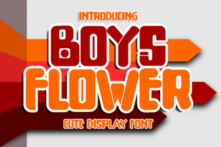 Boys Flower Font Download