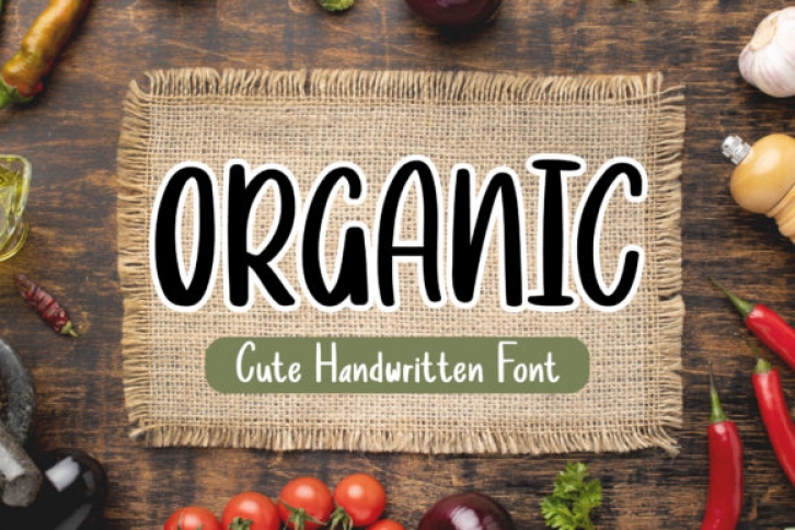 Organic Font Download