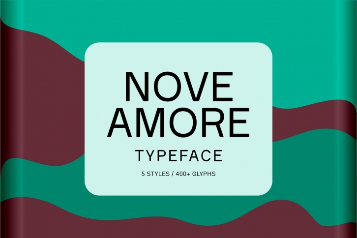 Nove Amore Typeface Font Download