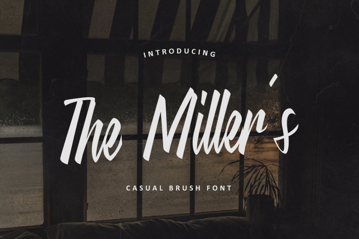 The Millers - Casual Brush Font Font Download