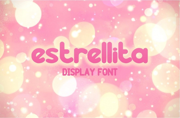 Estrellita Display Font Font Download