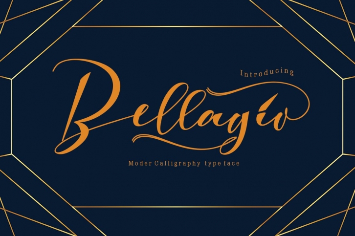 Bellagio Font Download