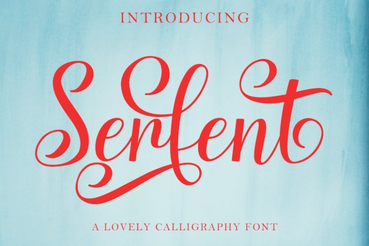 Serfent Script Font Download