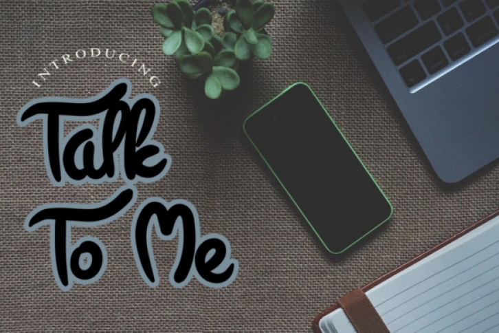 Talk to Me Font Download