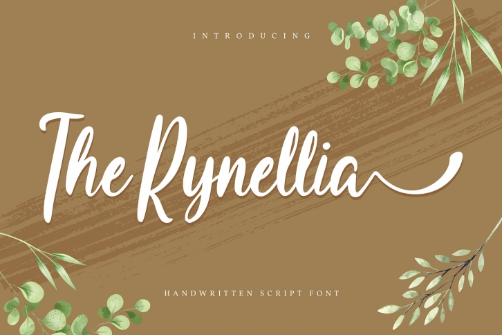 The Rynellia | Handwritten Script Font Font Download