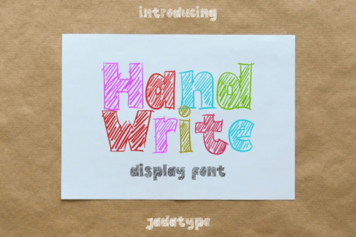 Hand Write Font Download