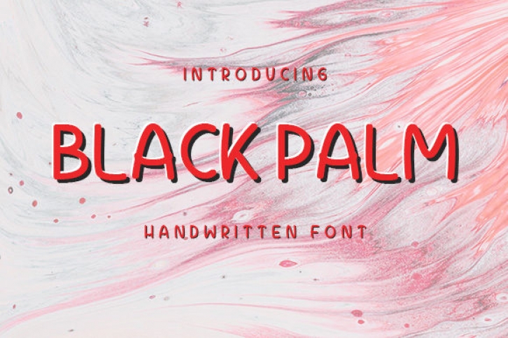 Black Palm Font Download