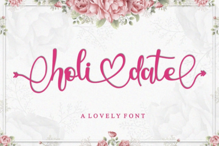 Holidate Font Download