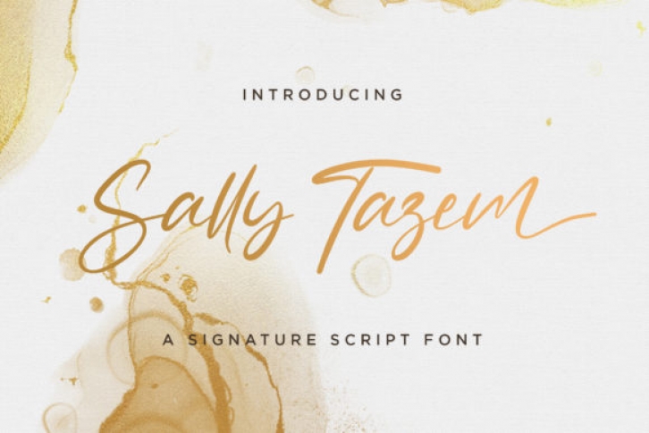 Sally Tazem Font Download