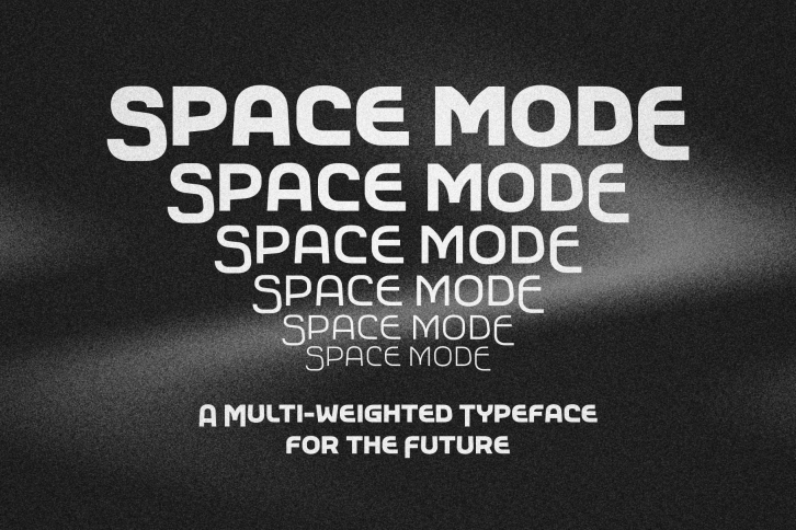 Space Mode typeface Font Download