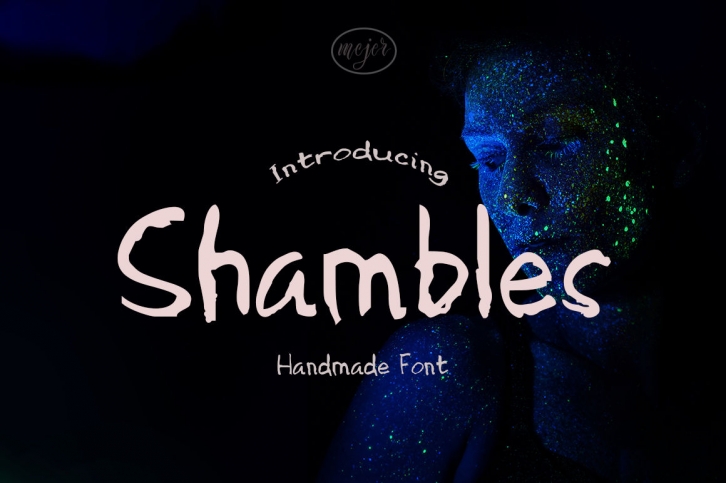 Shambles Handmade Font Font Download