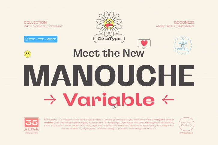 Manouche Family Font Download