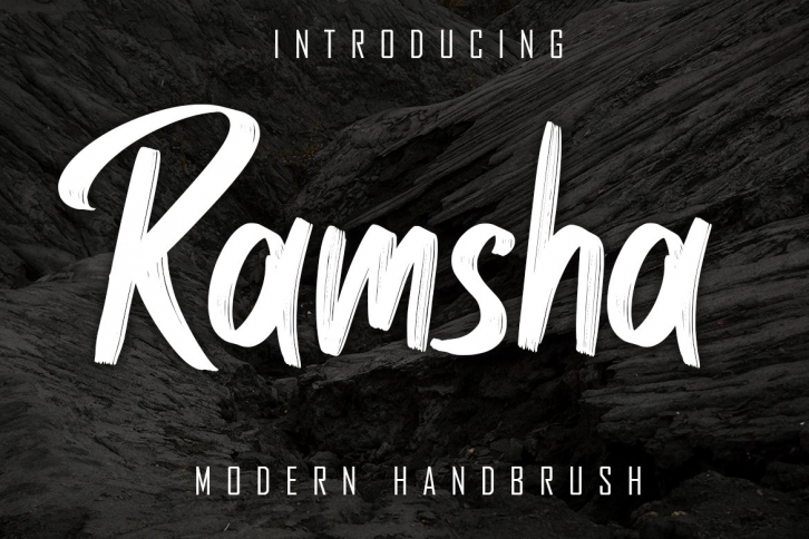 Ramsha Modern Handbrush Font Download