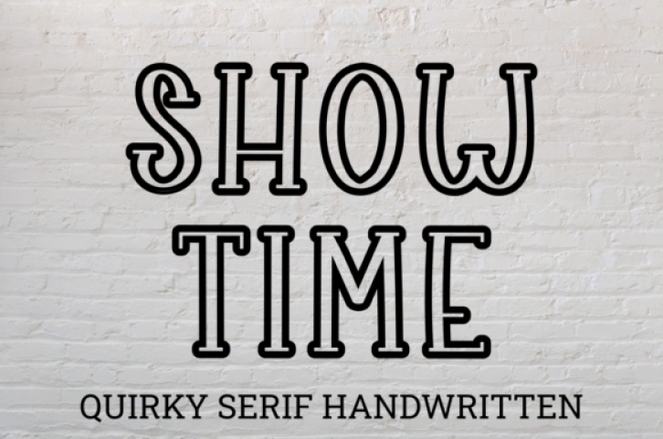 Show Time Font Download