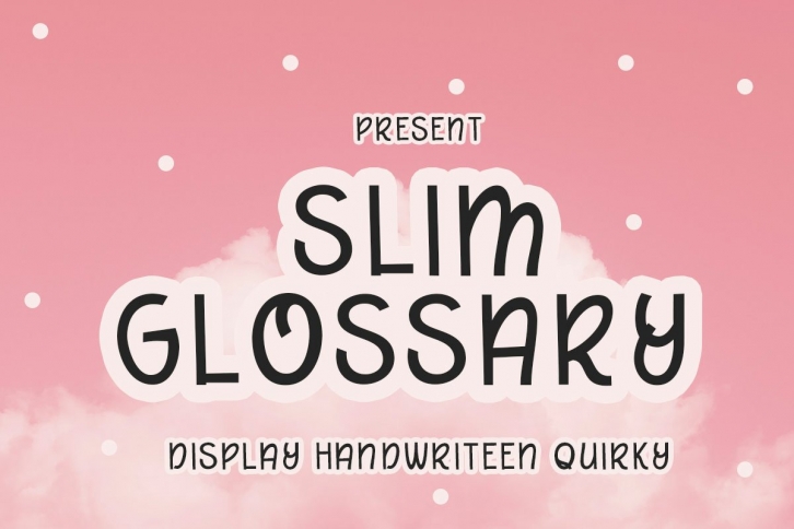 Slim Glossary Font Download