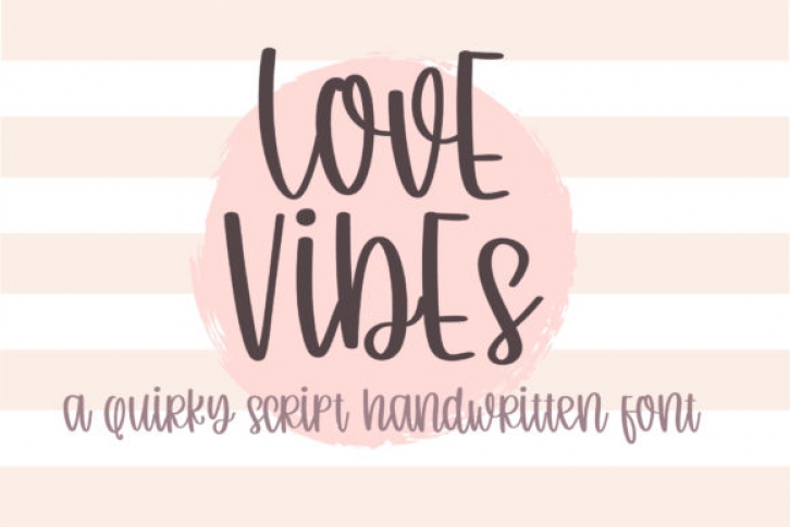 Love Vibe Font Download