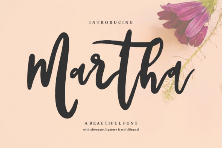 Martha Font Download