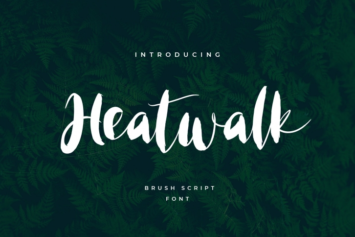 Heatwalk Modern Handwritten Font Download
