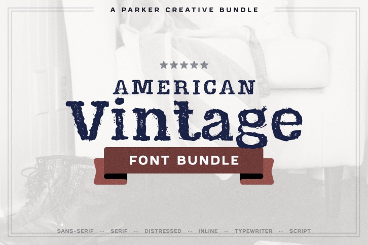 American Vintage Bundle 2021 Font Download