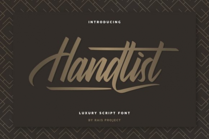 Handlist Font Download