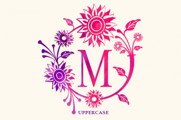 Morina Monogram Font Download