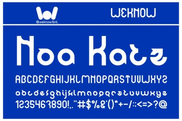 Noa Katz Font Download