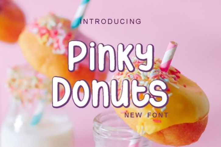 Pinky Donuts Font Download