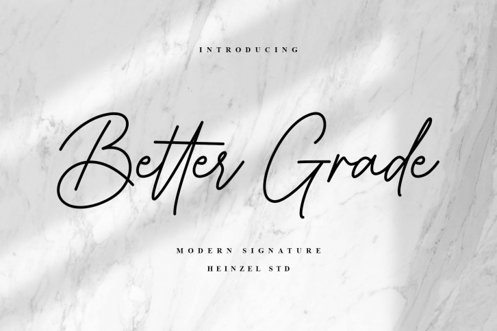 Better Grade Font Download