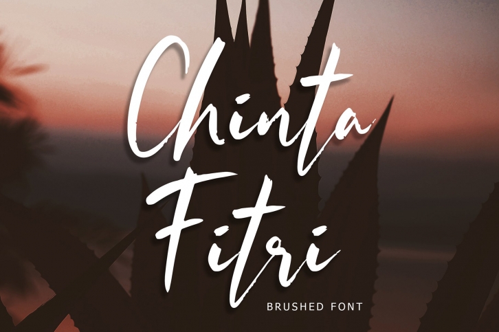 Chinta Fitri Brush Font Download