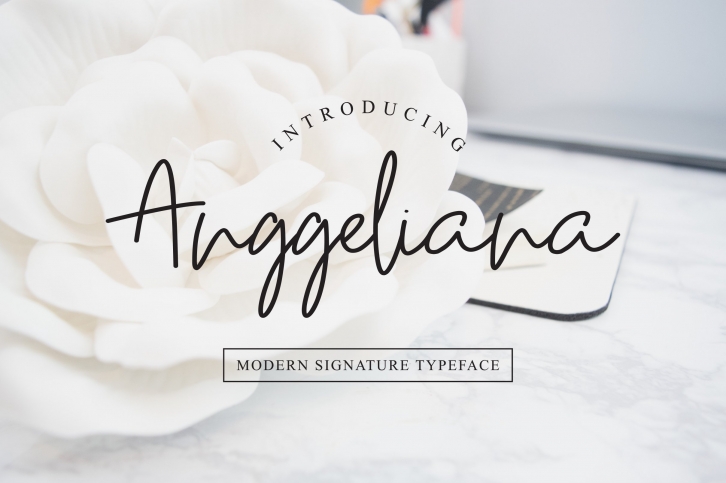 Anggeliana Signature Font Download