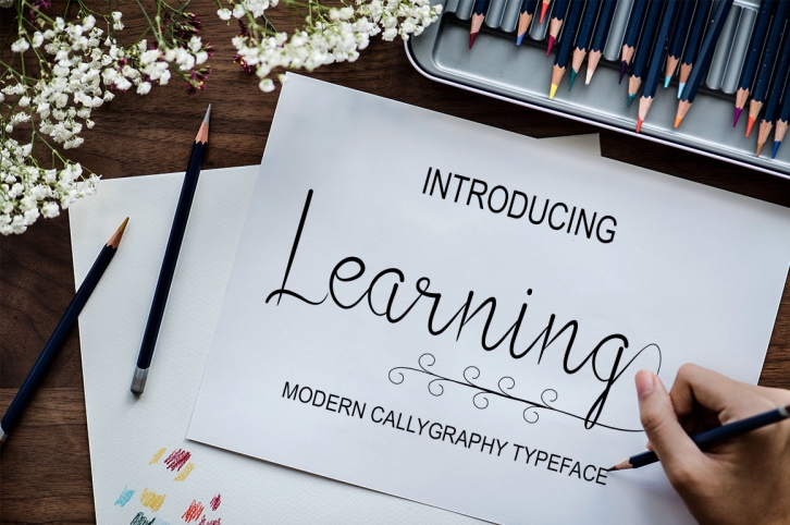 Learning Font Download