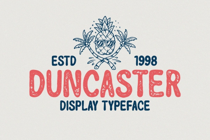 Duncaster - Display Typeface Font Download