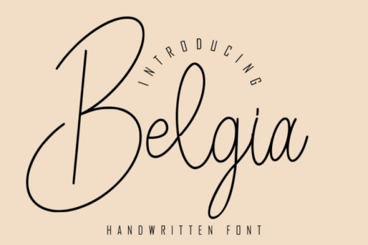 Belgia Font Download