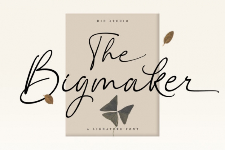 The Bigmaker Font Download