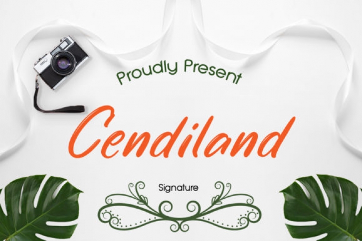 Cendiland Font Download