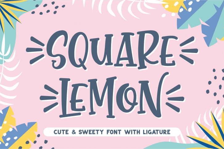 Square Lemon Font Download