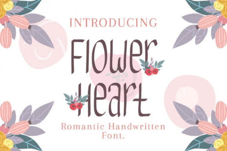 Flower Heart Font Download