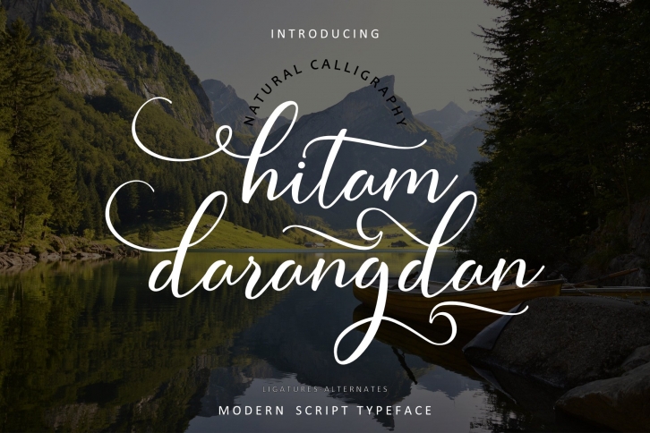 darangdan hitam Font Download